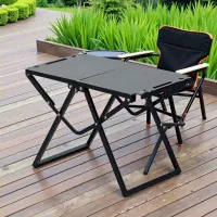 아웃도어 접이식 테이블 휴대용 테이블 캠핑 테이블 전술 테이블 직사각형 야시장 노점 전용 테이블