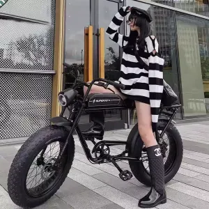 Super73 전기자전거 오프로드 변속 보조차 리튬 레트로 배터리 차 트렌드 성인용 스쿠터