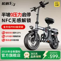 손작 접이식 전기자전거 대리운전 초경량 휴대용 보행 보조 리튬배터리 2025년형 국가표준 배터리