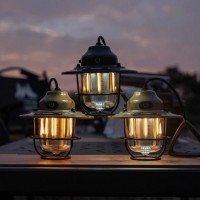 야외 솔방울 캠핑 조명 텐트 분위기 조명 캠프 야간 조명 방수 레트로 초장거리 충전 배터리 수명 조절 가능