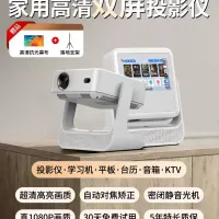 2025년형 A2Pro 가정용 초고화질 프로젝터, 침실, 거실, 홈시어터, 기숙사, 휴대폰 연결 가능, TV 화면, 통합 PTZ 프로젝션 머신, 브라켓 포함 공식 해외 버전