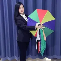마술도구 우산으로 스카프 송년회 이브닝 파티 속성 마술 타월 굴리기