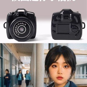초미니카메라 고화소 촬영 가능 인플루언서 고화질 디지털 미니 소형 어린이 카메라 장난감 액세서리