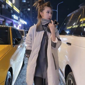 즈핏 품격 캐주얼 웰론 패딩