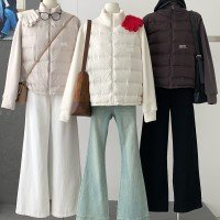 다운 재킷 2025 겨울 가벼운 디자인 재킷