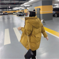 웰론 패딩 의류 여자 한국어 버전 두꺼운 겨울 외투 oversize