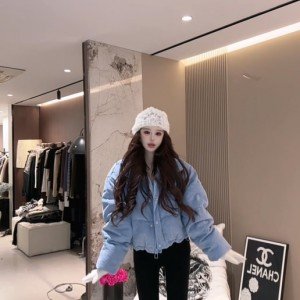 겨울 새로운 품격 패션 코듀로이 다운 외투