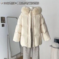 모스크바 오더 폭스퍼 카라 구스다운 재킷