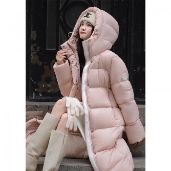 화이트 구스 다운 2025 겨울 뉴 한국 스타일 다운 재킷 숏패딩 슬림해 보이는 보온 재킷