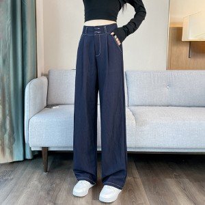 슬림 와일드 스트레이트 청바지