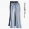 부츠컷 청바지 여성 2025 슬림해 보이는 신축성 리프트 청바지