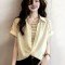 페이크인 레이어드 숏스타일 셔츠 S-XL